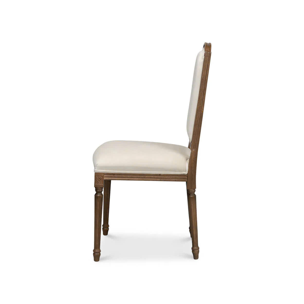 GHẾ ĂN CỔ ĐIỂN LOUIS 16 TỰA VUÔNG KHÔNG TAY
